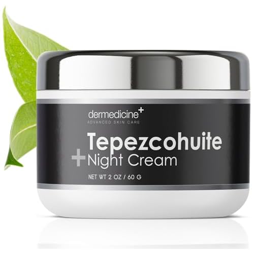 Tepezcohuite Cream Original Enhanced Formulation with Mexican Origins Mexico Night Cream Tepesquehuite Crema Beauty Products from Milagrosa Tepezcohuite Powder Para La Cara Skin Care 2oz