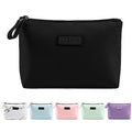 MAANGE Small Makeup Bag PU Leather Cosmetic Pouch with Zipper