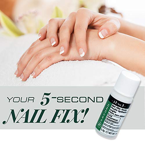 IBD 5 Second Nail Filler Powder - Repair for Cracked & Split Nails, 3-Pack