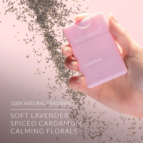 Noshinku Pocket Sprayer Discovery 3-Pack Refillable Hand Sanitizer with Bergamot, Eucalyptus & Lavender