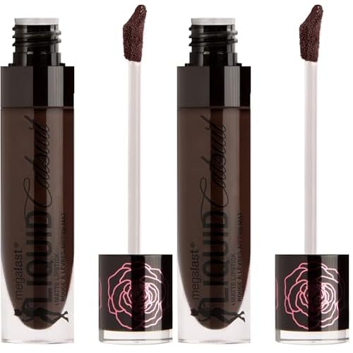 wet n wild Rebel Rose MegaLast Liquid Catsuit Matte Lipstick,1110244 (Pack of 2)