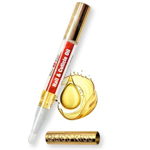 Bliss Kiss Nail Oil Cuticle Pen - Jojoba & Vitamin E Strengthener
