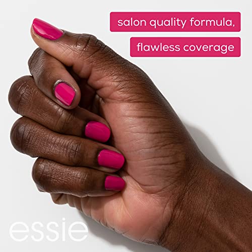 essie Nail Polish, Salon-Quality Mid-tone Pink Nail Polish, Vegan, Flying Solo, 0.46 fl oz