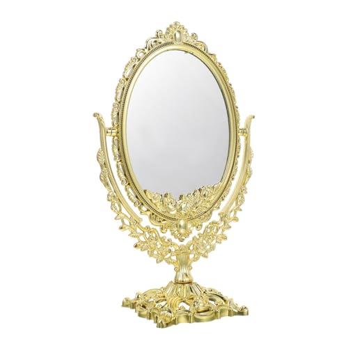 Ipetboom 13" Vintage Oval Vanity Mirror Double Sided Makeup