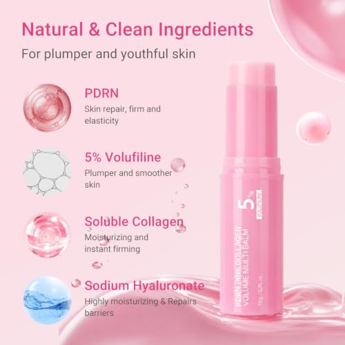 PDRN Collagen Volume Balm Stick - Firming & Plumping Multi-Use