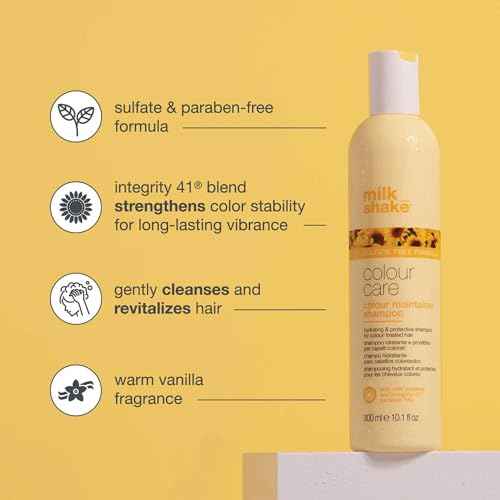 milk_shake Color Maintainer Shampoo Vegan formula for Color-Treated hair Preserves tone & softness with Soy Protein & Hyaluronic acid
