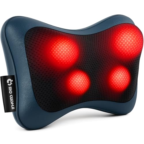 Shiatsu Back & Neck Massager with Heat – Deep Tissue Relief
