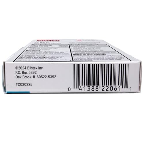 Blistex Medicated Lip Balm, 0.15 Ounce, SPF 15, Hydrating, Pack of 24
