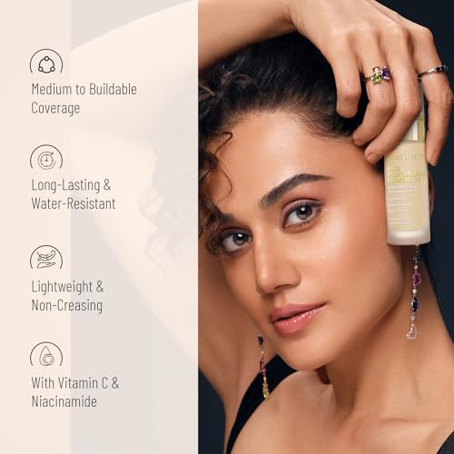 Swiss Beauty Liquid Dewy Foundation | Medium to Buildable Coverage