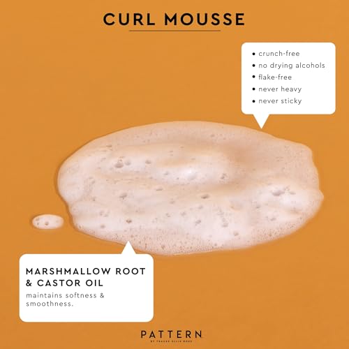 PATTERN Curl Mousse 8 fl oz | Volume & Hold for Curly Hair