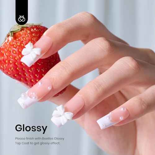 Beetles White Gel Nail Polish 15ml - UV Soak Off