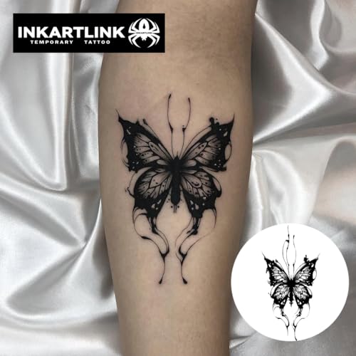 INKARTLINK Semi-Permanent Tattoos - 2 Sheets, Waterproof, Lasts 1-2 Weeks