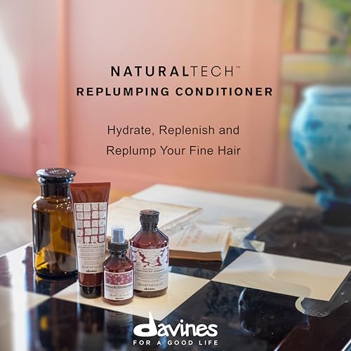 Davines Replumping Conditioner for Fine Hair - Elasticizing & Moisturizing