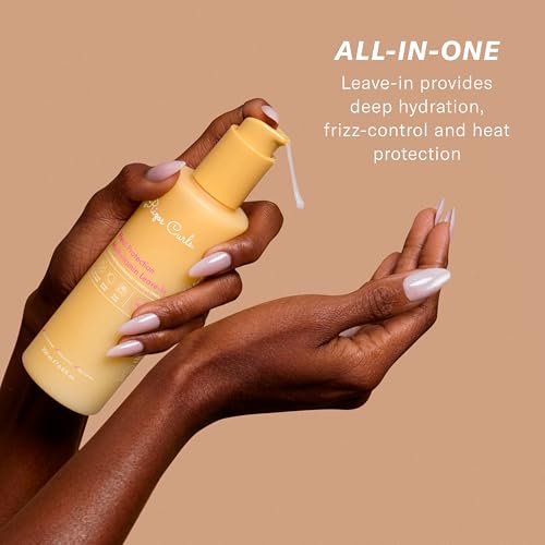 Rizos Curls Multivitamin Leave-In Heat Protectant Spray (Up to 450°F)