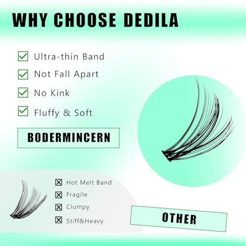 Dedila Mixed Individual False Eyelashes 0.07mm C Curl 10 Rows