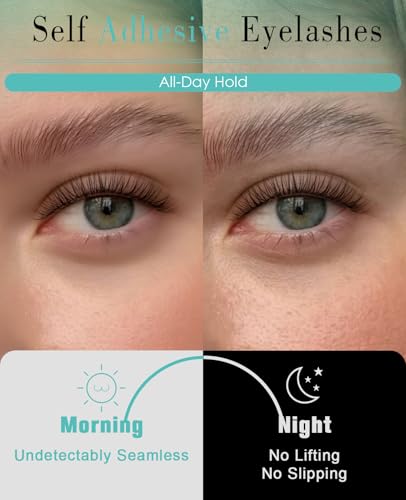 Obeyalash Self Adhesive Eyelashes 10mm - No Glue Pre Glued Lashes