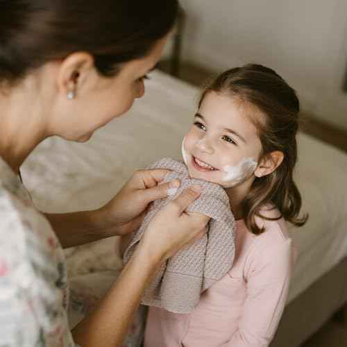 Everplush Industrial Style Face Towel 6-Piece Set - Cotton Combined with Microfiber, Strong Water Absorption, Extra Soft, Gentle on Skin, Durable, Ideal for Face & Hand