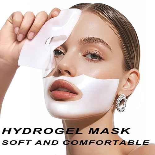 8pcs Collagen Face Mask, Hydrogel Overnight Face Mask for Hydration & Soothing, Hydrogel Collagen Facial Mask, Face Masks Facial Masks Skincare