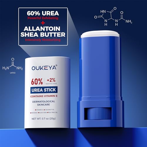OUKEYA 60% Urea Cream Stick with 2% Salicylic Acid - For Dry Skin