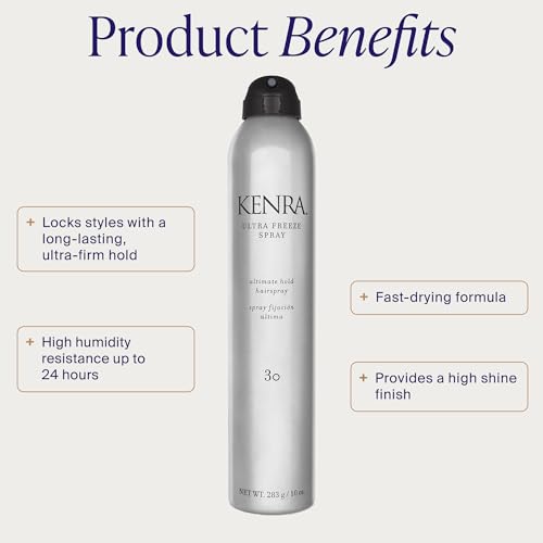 Kenra Ultra Freeze Spray 30 - Long-Lasting Hair Hold
