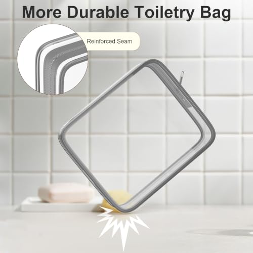 Quatish 15-Pack Travel Bottle Set, TSA Approved Leak-Proof Toiletries