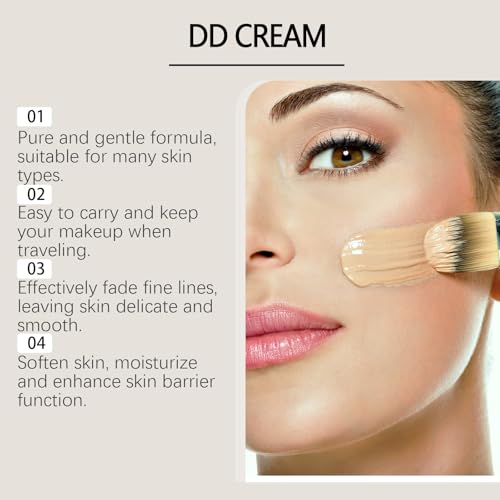 Moisturizing DD Cream Concealer with Brush - All Skin Types