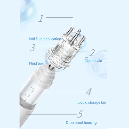 Scalp Applicator Comb with 18ml Oil Bottle - Leak-Proof Hair Care
