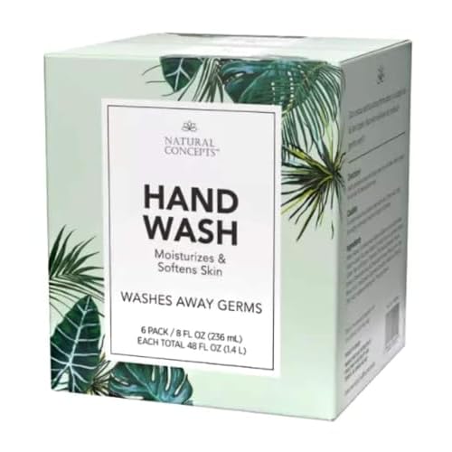 Generic Natural Concepts Handwash, Cleans and Softens Skin, 8 fl oz, 6-bottles