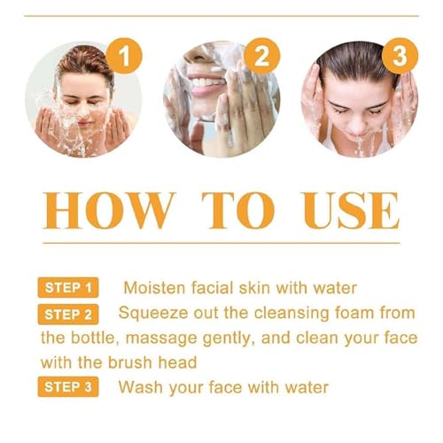 2 Pcs Turmeric Face Wash,Cleansing Glow Recipe Face Wash For All Skin.