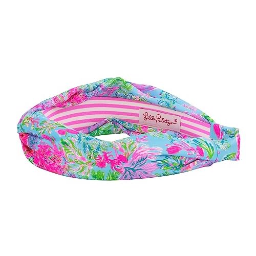 Lilly Pulitzer Top Knot Headband for Women, Colorful Knotted Headband, Cute Hair Accessories for Women & Girls, Cay to My Heart
