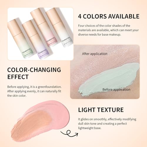 Color Changing Foundation with Centella – Green Tinted CC Cream