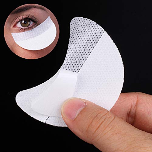 Sonku 150 Pcs Eyeshadow Stencils Pads, Eyeshadow Shields Lint Free Under Patches for Eyelash Extensions,Tinting and Lip Makeup Residue