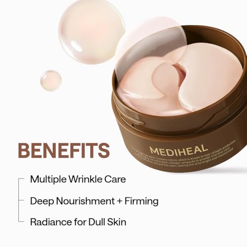 MEDIHEAL Retinol & Collagen Under Eye Patches - 60 Count