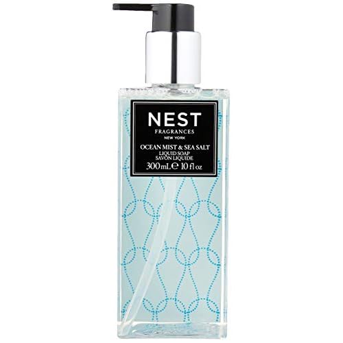 NEST Fragrances Scented Liquid Hand Soap- Ocean Mist & Sea Salt , 10 fl oz