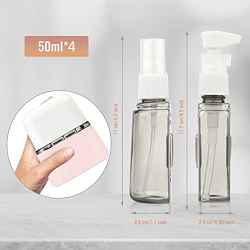 Bpluma Travel Bottles - Leak Proof Toiletry Containers, TSA Approved