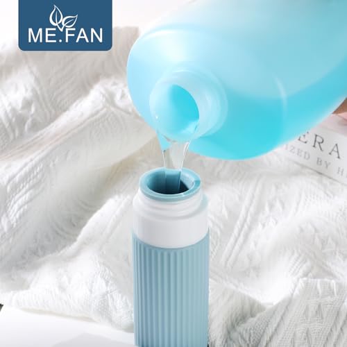 TSA Approved 3oz Travel Bottles, Leak-Proof Silicone Toiletries Set (4-Pack)