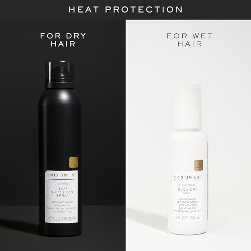 Kristin Ess Dry Heat Protectant Spray 5 oz - 450°F