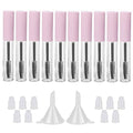Empty Mascara Tubes 10ML - 10 Pack with Wand, Inserts & Funnels