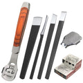 Professional Stainless Steel Foot Callus Shaver Set - 36 Pcs Pedicure Kit