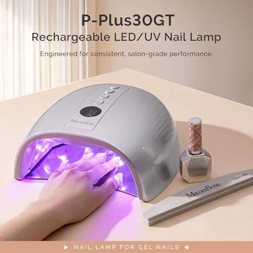 MelodySusie P-Plus30GT 48W Cordless UV LED Nail Lamp