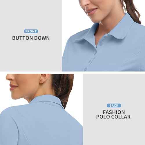 Soneven Women Polo Golf Tennis Dress Built in Shorts Short Sleeve Workout Athletic Pleated Dresses with Pockets