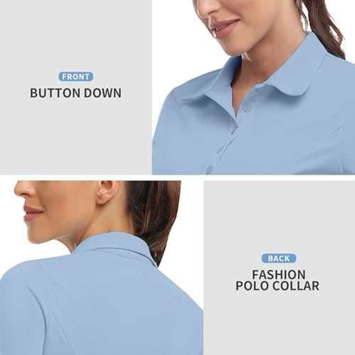 Soneven Women Polo Golf Tennis Dress Built in Shorts Short Sleeve Workout Athletic Pleated Dresses with Pockets