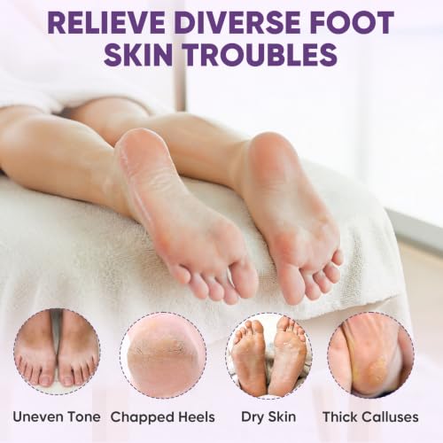 TEAWOO Moisturizing Foot Masks for Dry Cracked Feet - 18 Pairs Value Pack