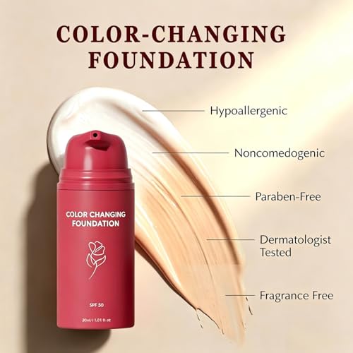 Color Changing Foundation for Mature Skin - NTYNLe, 30ml