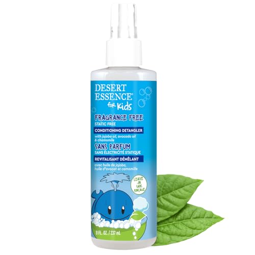Desert Essence Kids Conditioning Detangler Spray 8oz - Vegan & Gluten-Free