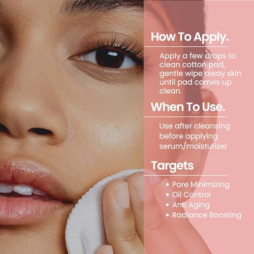 Natural Outcome Niacinamide Toner for Face | Radiance Boosting Toner - with Salicylic Acid & Aloe Vera | Advance Toning Solution Rejuvenates Skin & Minimizes Pore Appearance | Fragrance Free | 8 oz