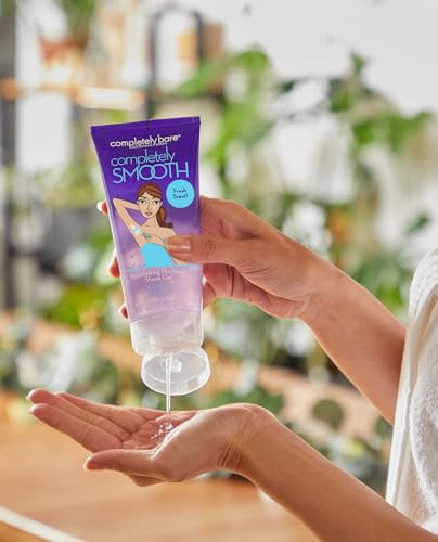 Moisturizing No-Bump Shave Gel with Aloe Vera & Jojoba Oil - 6 Fl Oz - Completely Bare Variation of THIS Listing