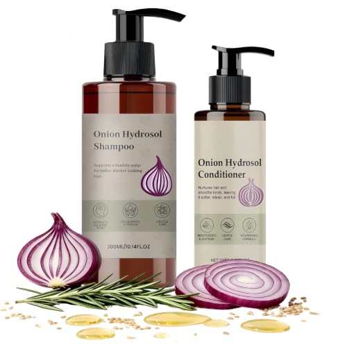 Onion Hydrosol Shampoo and Conditioner Set with Biotin