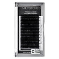 Eyelash Extensions 0.10mm Thickness C Curl Length 11mm Individual Volume Natural-Looking eyelashes Single Size For Lash Extension (0.10,C,11mm)