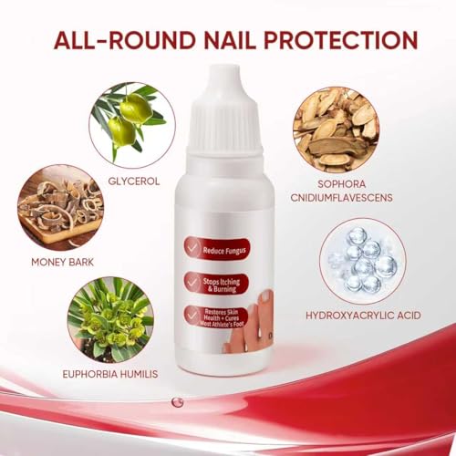 Toenail Treatment,Gentle Formula, Effectively Improves Nails for a